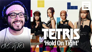 Reaction to aespa 'Hold On Tight' (Tetris Original Motion Picture Soundtrack) Visualizer