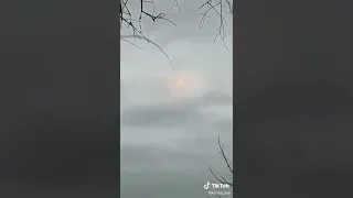 Український ЗРК БУК збиває російську ракету - Ukrainian SAM BUK shoots down a Russian missile