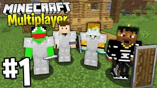 A NEW STORY In Minecraft Multiplayer Survival (Episode 1)