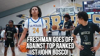 #1 Freshman In The Country Goes At Brandon McCoy Jr & Top Ranked St. John Bosco!