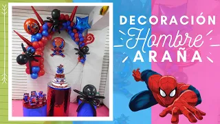 Decoración hombre araña/spiderman decoration