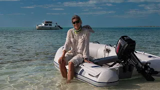 FINDING A SAFE HARBOUR  with our Little Boat- Bahamas - Ep 36