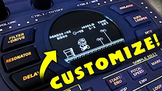 Customizing SP-404 MK2 Opening Screen | Installing & Creating Startup Image 1-bit Pixel Art