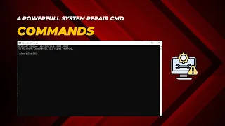 4 powerful system repair cmd commands. fix any problem on your computer. #trending #education #how