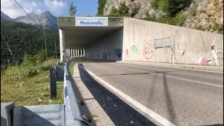 Alfa GTV6 Bigbore sounds in the Italian Alps