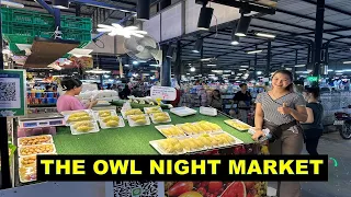 [TH4K]OWL MARKET THE BIGGEST NIGHT MARKET IN NONTHABURI  THAILAND OPEN | WALKING TOUR
