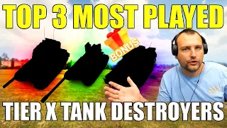 TOP 3 Tier X TDs: Best Battles & Bonus Tank Showcase! | World of Tanks