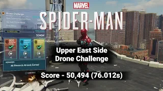 Upper East Side Drone Challenge - Score of 50,494 | Spider-man (PS4)