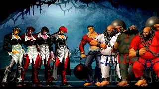 [KOF Mugen] Orochi Iori Team vs Chang Koehan Team