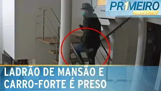 Ladrão de mansão e carro-forte é preso no litoral paulista | Primeiro Impacto (14/09/23)