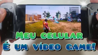 Jogue seus jogos favoritos onde quiser com esse controle!