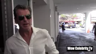 Pierce Brosnan spotted in Beverly Hills