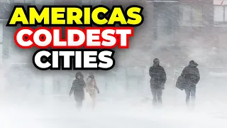 COLDEST CITIES To Live in America in 2024