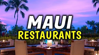 Top 10 Best Restaurants in Maui, Hawaii │ Where to Eat in Maui