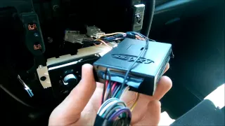 Radio install in Chevy Trailblazer with Bose premium sound