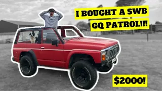 I BOUGHT THE CHEAPEST SWB GQ PATROL IN AUS! (FULL REBUILD & RESTORATION EP.1)