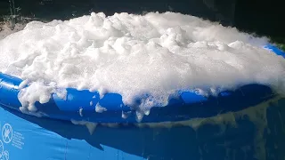 Swimming Pool + Dry Ice + Bubbles