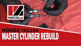 Front Brake Master Cylinder Rebuild | Honda Rancher 350 | Partzilla.com