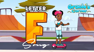 Letter F Song | Phonics and Letter Recognition with Gracie’s Corner | Nursery Rhymes + Kids Songs