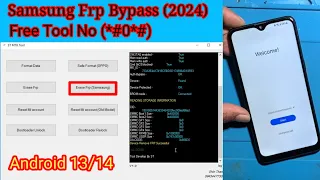 Finally Samsung Frp Bypass 2024 Tool Fre | All Samsung Frp Remove Adb Enable Fail *#0*# Not Working