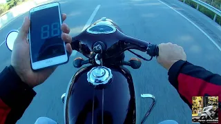 JAWA 250/GPS İLE SON HIZ ÖLÇÜM DENEMESİ