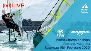 LIVE | Gold Fleet Racing | Day 6: 49er, 49erFX and Nacra 17 World Championships 2020