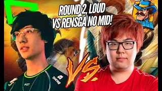 REVANCHE, LOUD TINOWNS VS RENSGA GOKU! DUELO DE CBLOL 2022 NO MID!