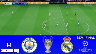 MANCHESTER CITY VS REAL MADRID - UEFA CHAMPIONS LEAGUE - SEMI-FINAL - SECOND LEG _ GAMEPLAY