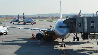 Airbus A320 а/к Аэрофлот | Рейс Москва - Санкт-Петербург