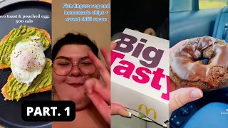 ✨What I eat in a day pt. 1✨ |  Random Eating Tiktok Compilation