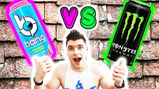 MONSTER VS BANG! (Which Energy Drink Is Better???)