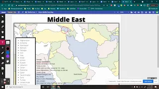 Middle East, Helpful Tricks for Remembering the Countries on a Map