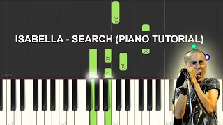 Isabella -Search (Right handed piano tutorial cover)
