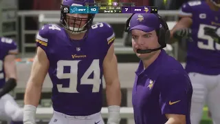 Madden NFL 24 | Detroit Lions vs Minnesota Vikings - Gameplay PS5