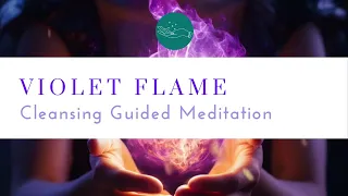 Violet Flame Meditation - Cleanse Negativity - Uplift Your Energy Ascended Master St Germaine 💟