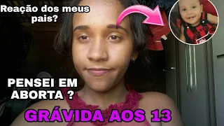 RESPONDENDO PERGUNTAS  SOBRE MINHA GRAVIDEZ AOS 13 ANOS