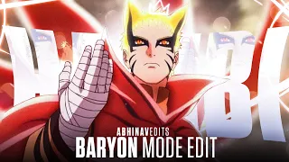 Naruto vs Isshiki "Baryon Mode" - HABIBI [Edit/AMV]!