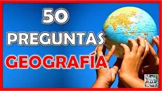 50 Preguntas de "GEOGRAFÍA" 🌎| ¿Cuánto Sabes? Test/Trivial/Quiz