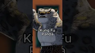 Você percebeu que no filme Kung Fu Panda