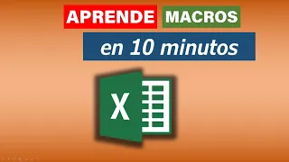 APRENDE MACROS EN 10 MINUTOS EN #excel