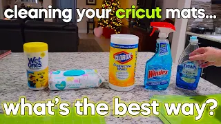 The Best Way to Clean Cricut Mats