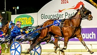 2024 TABTOUCH The Nullarbor 2536M MS Pace Gloucester Park Australia : Catch A Wave (1:55:7)