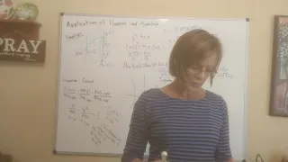 Application of Parabola and Hyperbola