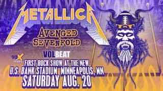 Metallica - Minneapolis MN - 8-20-2016 - full concert - US bank stadium