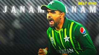 Janam Janam x Babar Azam Beat sync ○ Babar Azam Trending 🤩 states