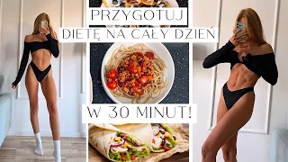 SZYBKA DIETA NA ODCHUDZANIE- PRZYGOTUJ POSIŁKI W 30 MINUT! | DIES NATALIS