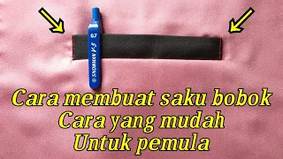 Cara membuat kantong bobok atau saku bobok mudah