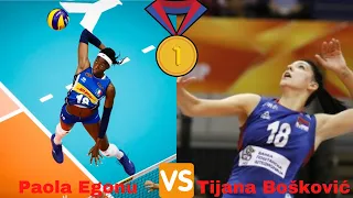 Paola Egonu vs. Tijana Bošković | Italy vs. Serbia | Which Player is Best For You? | WCH 2018