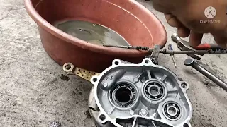 paano magpalit ng bearing sa transmission ni aerox