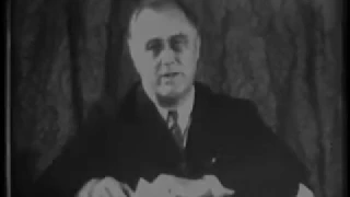 President FDR Outlines Economic Recovery Progress - (1933)